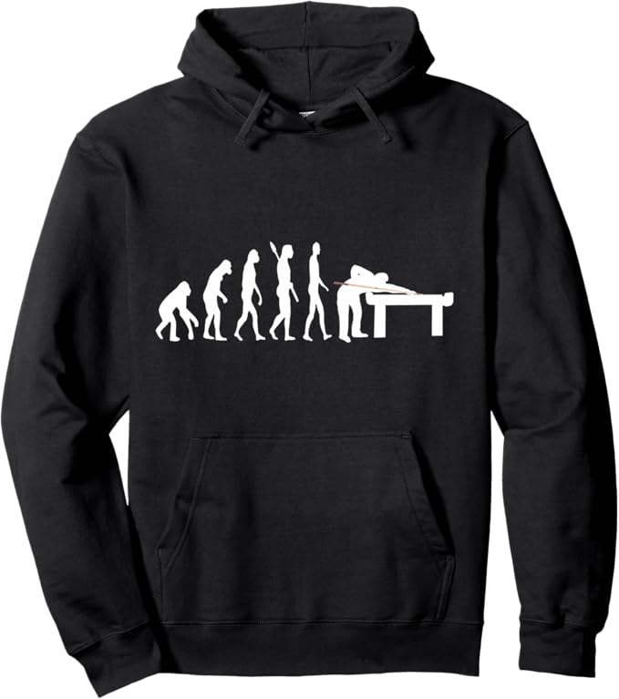 Billiard Evolution Pool Billiard Player Snooker Pullover Hoodie