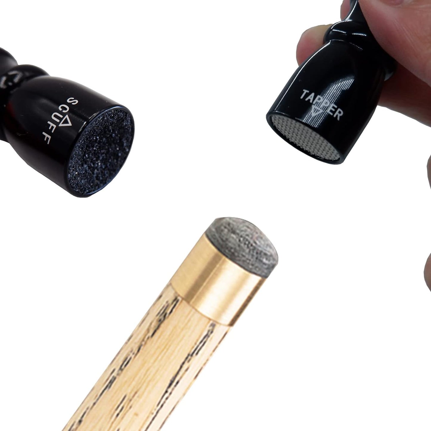 3-in-1 Billiard Pool Cue Accessories Tool, Scuffer, Shaper and Aerator