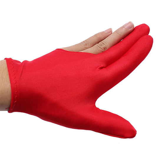 Billiards Three Finger Gloves Left Hand