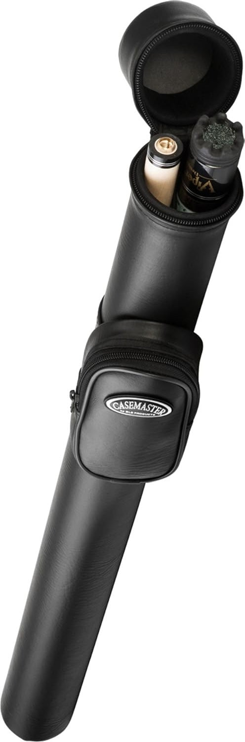 Casemaster Q-Vault Supreme Billiard/Pool Cue Hard Case, Holds 1 Complete 2-Piece Cue (1 Butt/1 Shaft)