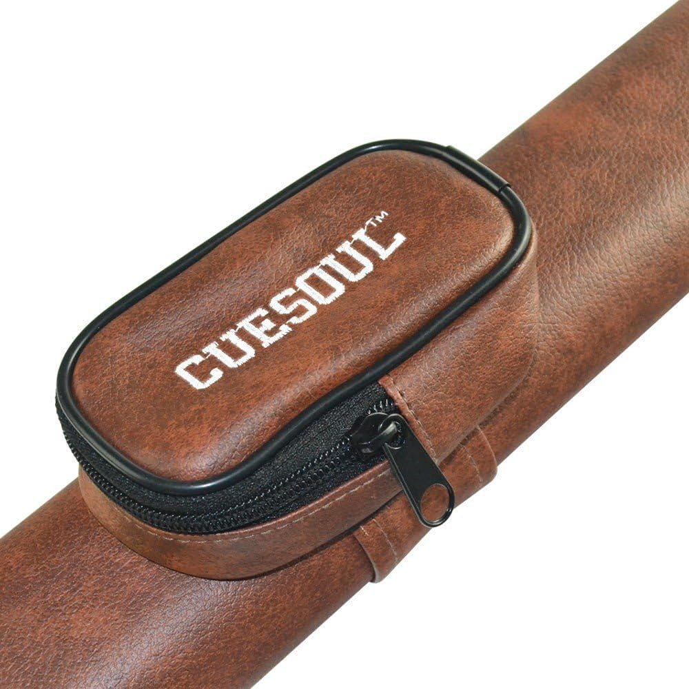 CUESOUL Soocoo Series 2x4/2x2 Hard Pool Cue Case - Holds 2 Cue Butt and 4 Cue Shafts