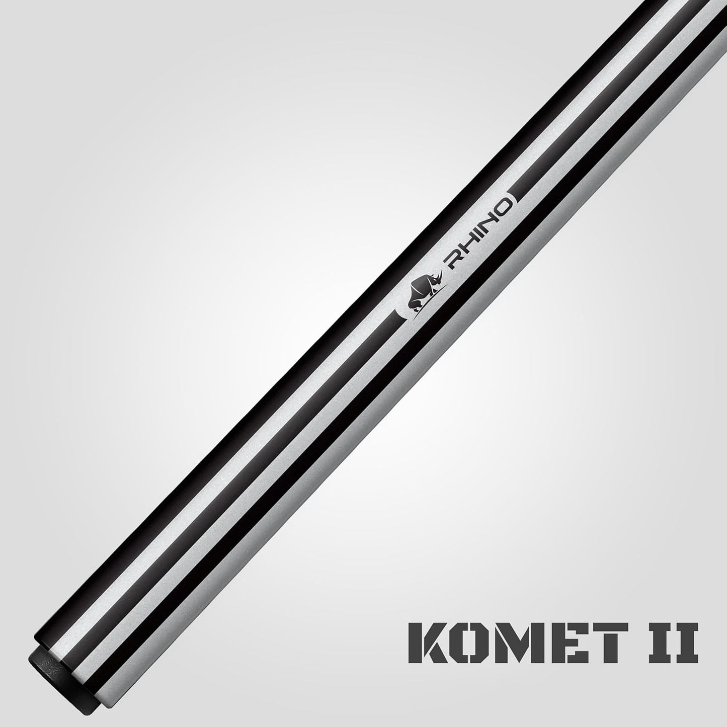 RHINO Break Cue - 100% Carbon Fiber Shaft & Composite Butt, Pro Taper, Powerful, Precise and Fashionable Design
